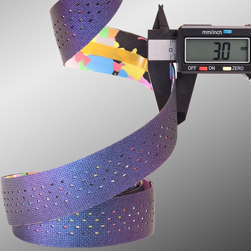 Ruban de guidon pour vélo, Ruban de guidon antidérapant haut de gamme(Purple)