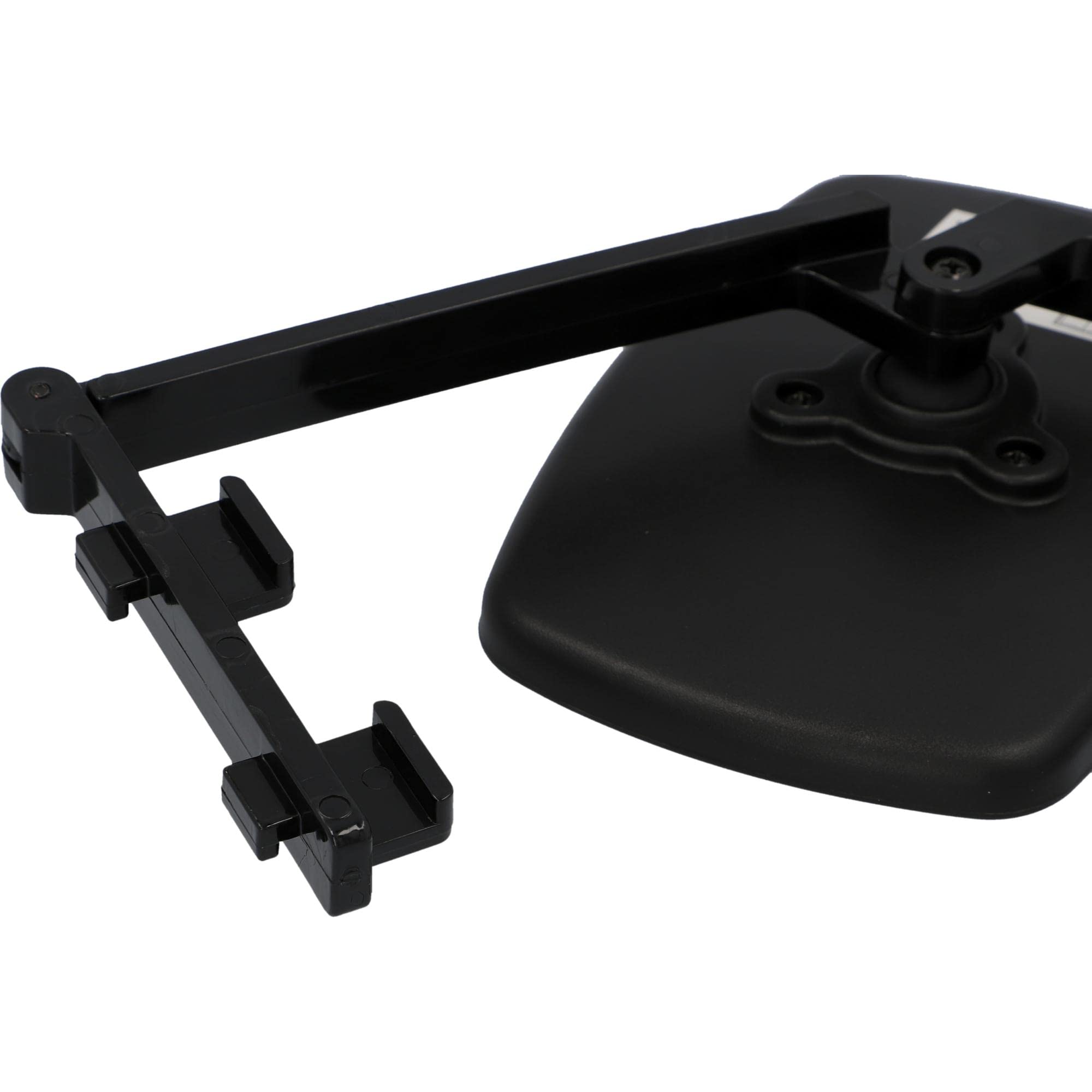 UNITEC 10049 Rétroviseur extérieur pour caravane, utilisable des deux côtés, avec attaches réglables
