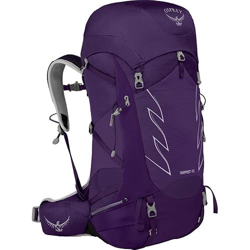 Osprey Tempest 40L Women's Hiking Backpack with Hipbelt, Violac Purple, WM/L