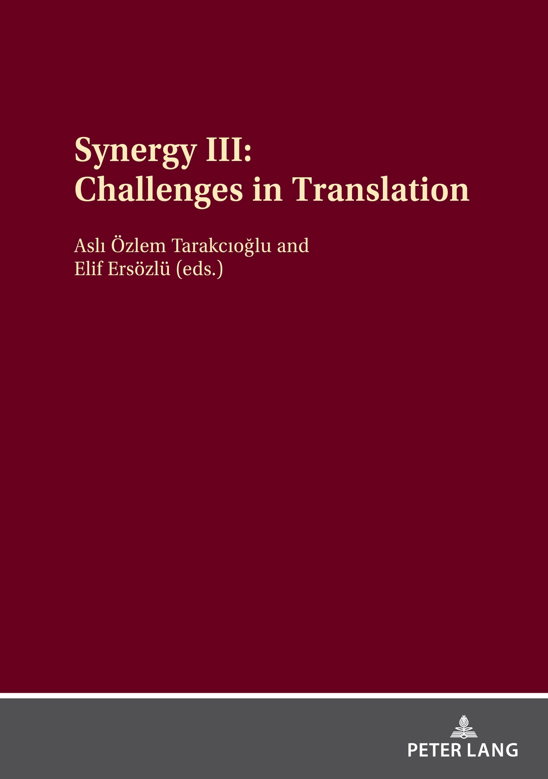 Buy Challenges in Translation (Synergy, 3) — BookShops.in
