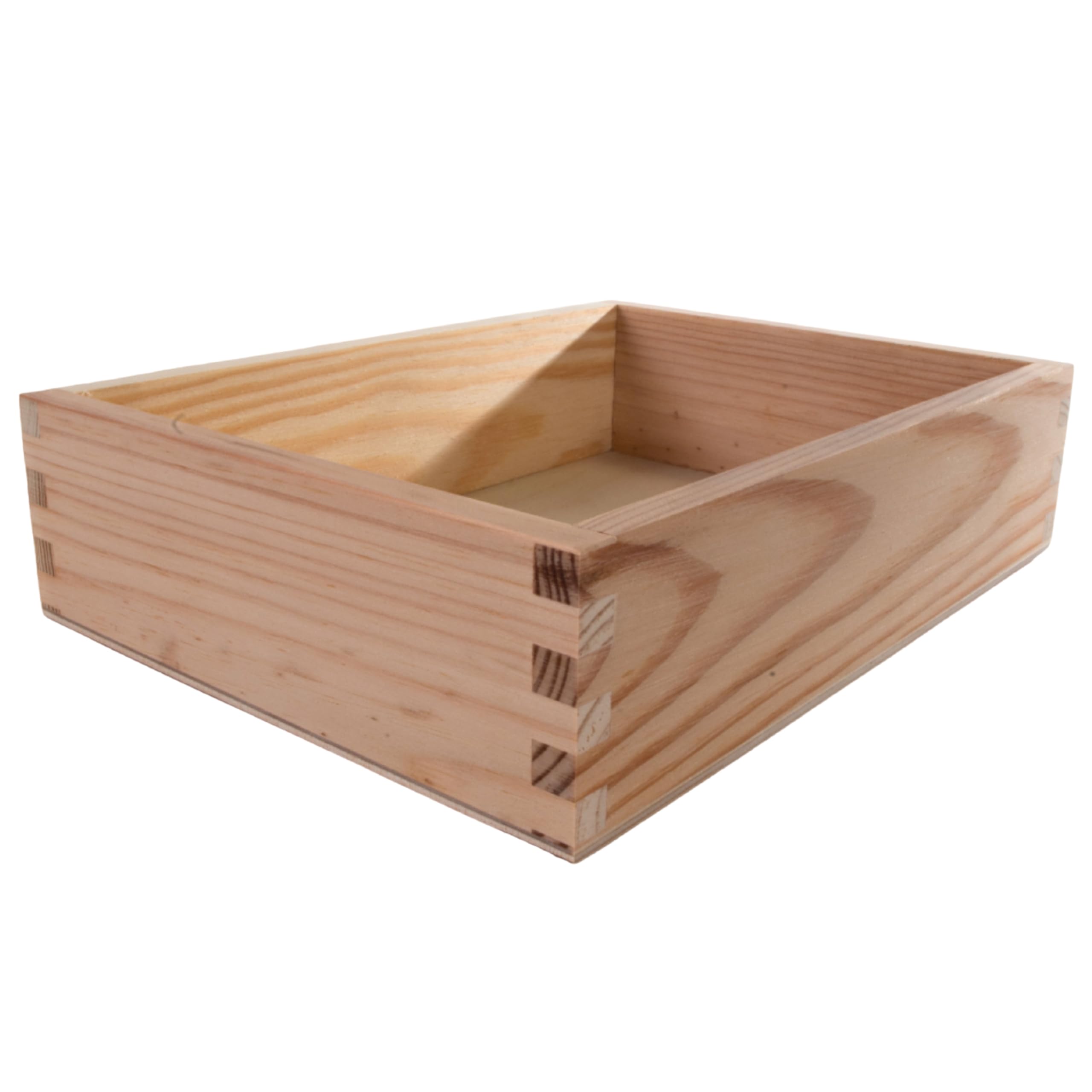 Boîte Décorative En Bois Avec Couvercle à Charnière - Zyxwoodencraft