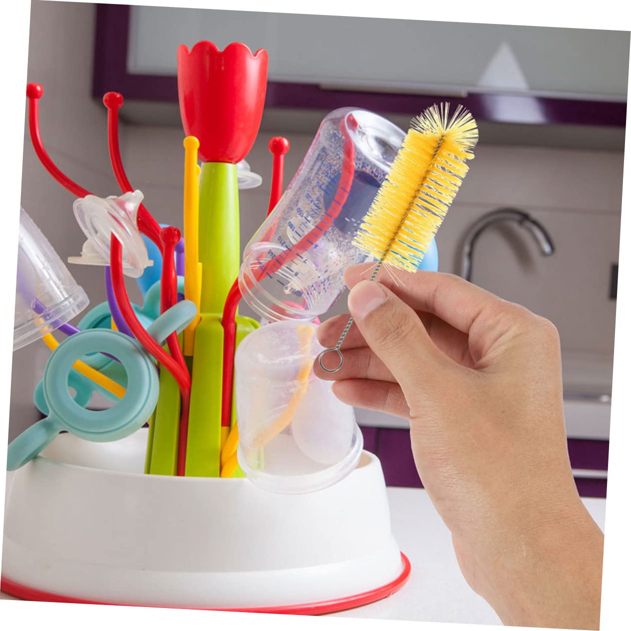 BESTYASH 5 Set Bottiglie Per Pulitori Portatili Inossidabile E Facile Usare E Conservare Per Bottiglie E Graffi 12 Pezzi * 5