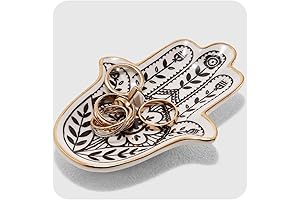 Boho Decorative Gifts, Handmade Evil Eye Jewelry Dish