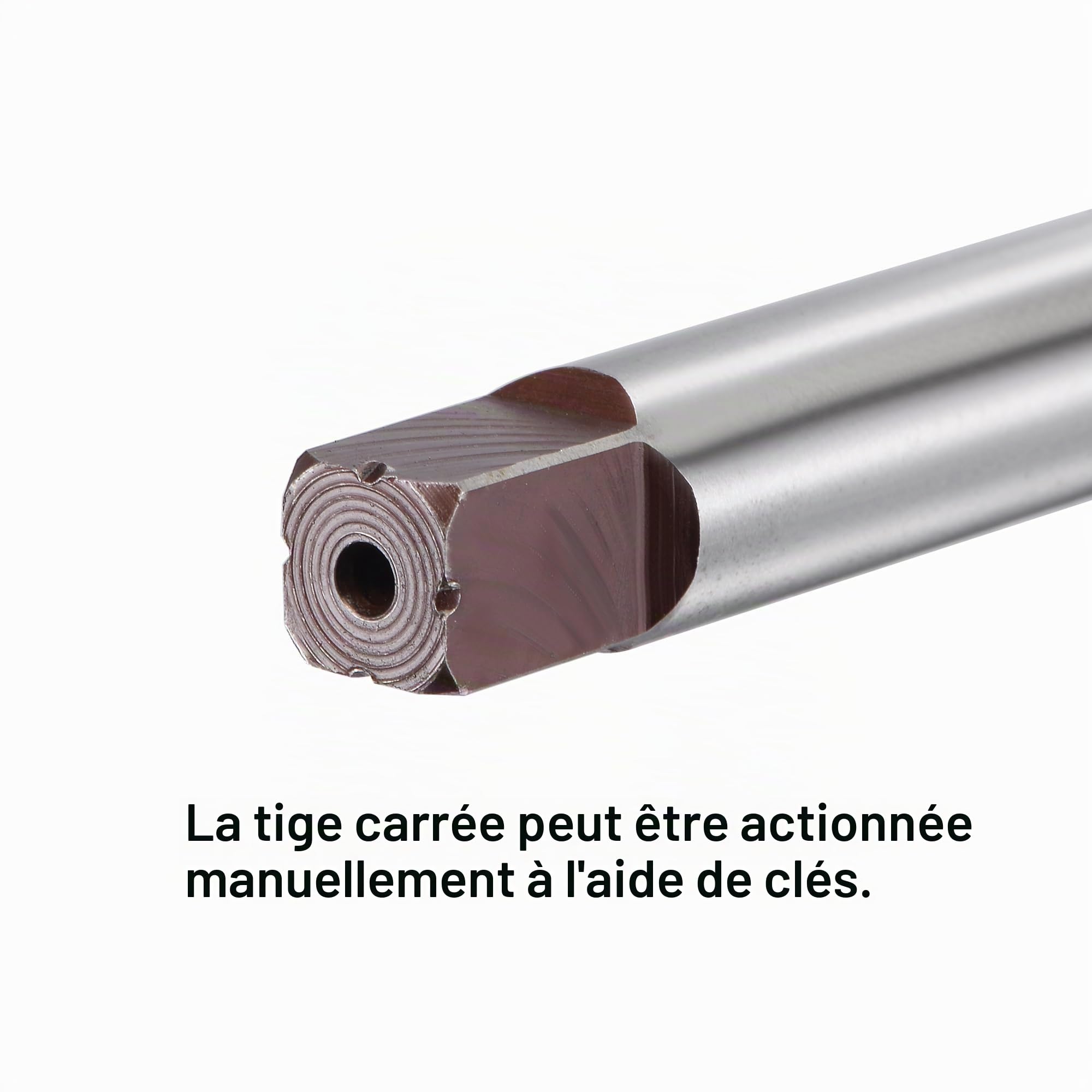 sourcing map Alésoirs à Main Ensemble H8 Précision Carbone Outil Acier 6 Cannelures Droit Jarret Fraisage Coupeur Outil 10pcs (3mm, 4mm, 5mm, 6mm, 7mm, 8mm, 9mm, 10mm, 11mm, 12mm)