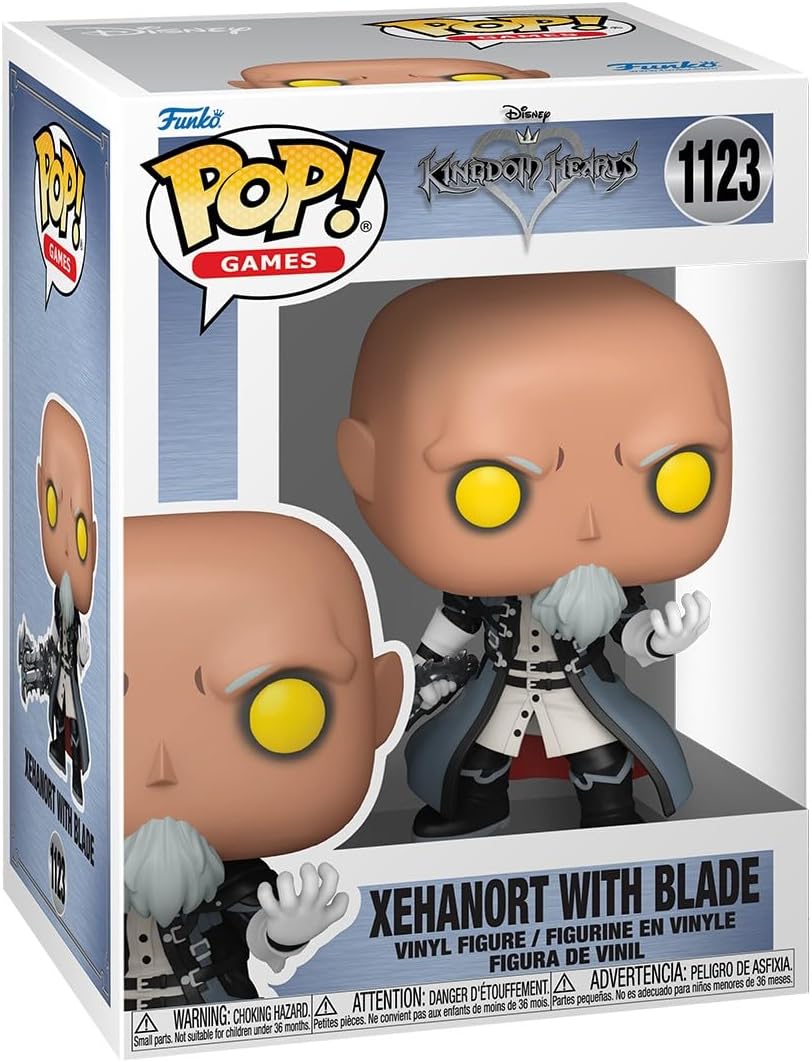 Funko Pop! Games: Kingdom Hearts - Xehanort with Blade - Collectable Vinyl Figure - Gift Idea - Official Merchandise - Toys for Kids & Adults - Movies Fans - Model Figure for Collectors