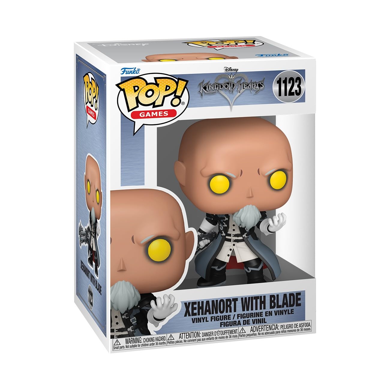 Funko Pop! Games: Kingdom Hearts - Xehanort mit Blade- Vinyl-Sammelfigur - Geschenkidee - Offizielle Handelswaren - Spielzeug Für Kinder und Erwachsene - Movies Fans - Modellfigur Für Sammler