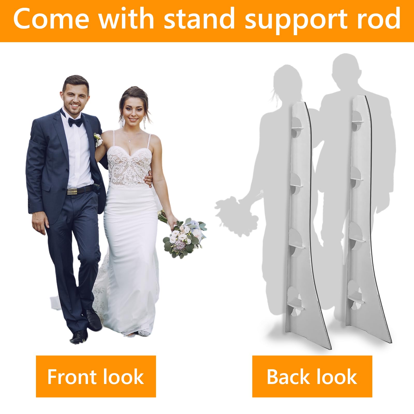 Fun Express - Patriotic Star Stand Ups S/3 for Fourth of July - Party Decor - Large Decor - Floor Stand Ups - Fourth of July - 3 Pieces