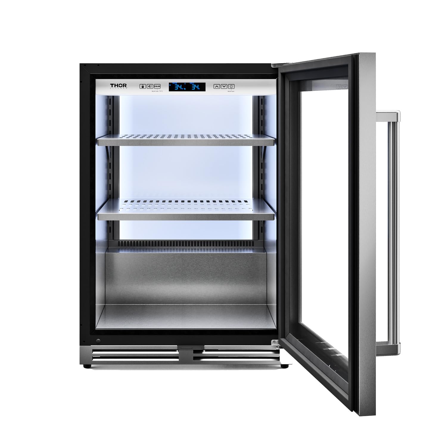 Thor Kitchen Professional Under-Counter 24-Inch Beverage Cooler - Model Tbr24u on Fridge.com - View 2