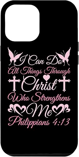 iPhone 12 Pro Max Christian I Can Hacer Todas Las Cosas A Través De Cristo Religioso Caso iPhone 12 Pro Max Christian I Can Hacer Todas Las Cosas A Través De Cristo Religioso Caso