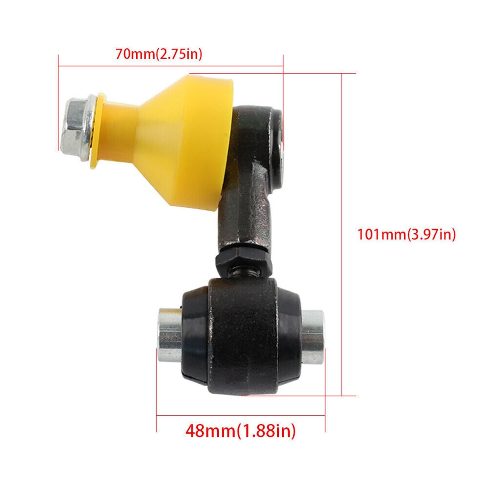 Stabilizator samochodowy Pasuje do Audi A3 S3 TT VW MK7 Golf GTI 2015+ Regulowany zestaw końcówek stabilizatora tylnego UPGRADE wymiana stabilizujące Stabilizator