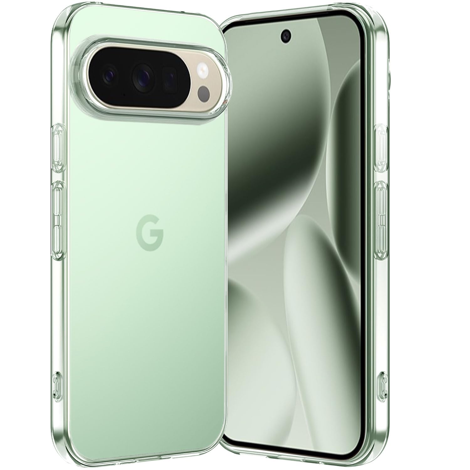 Cinvis Pixel10 / Pixel 10 Pro ケース クリア ピクセル10 カバー 透明 ソフト TPU スマホケース GooglePixel10 Pro 耐衝撃 ストラップホール付き ベーシック シリーズ 透明ケース