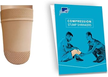 Prosthetic Stump Shrinkers Above Knee, 25cm, Compression, Amputee Socks, 20-30, Daily use, Taiwan Excellence 2XL
