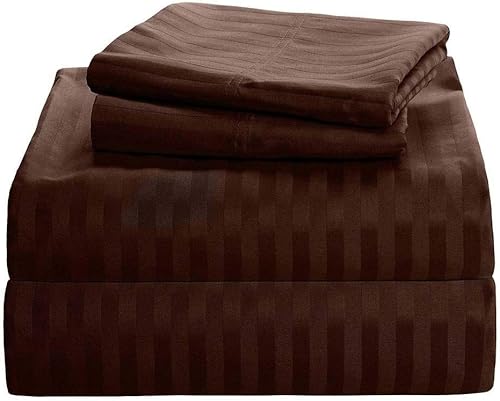 Miniatura 5 de Rolux linen Juego de sábanas para sofá cama tamaño Queen, fácil de ajustar, color blanco sólido 100% algodón egipcio de 600 hilos para bolsillo de