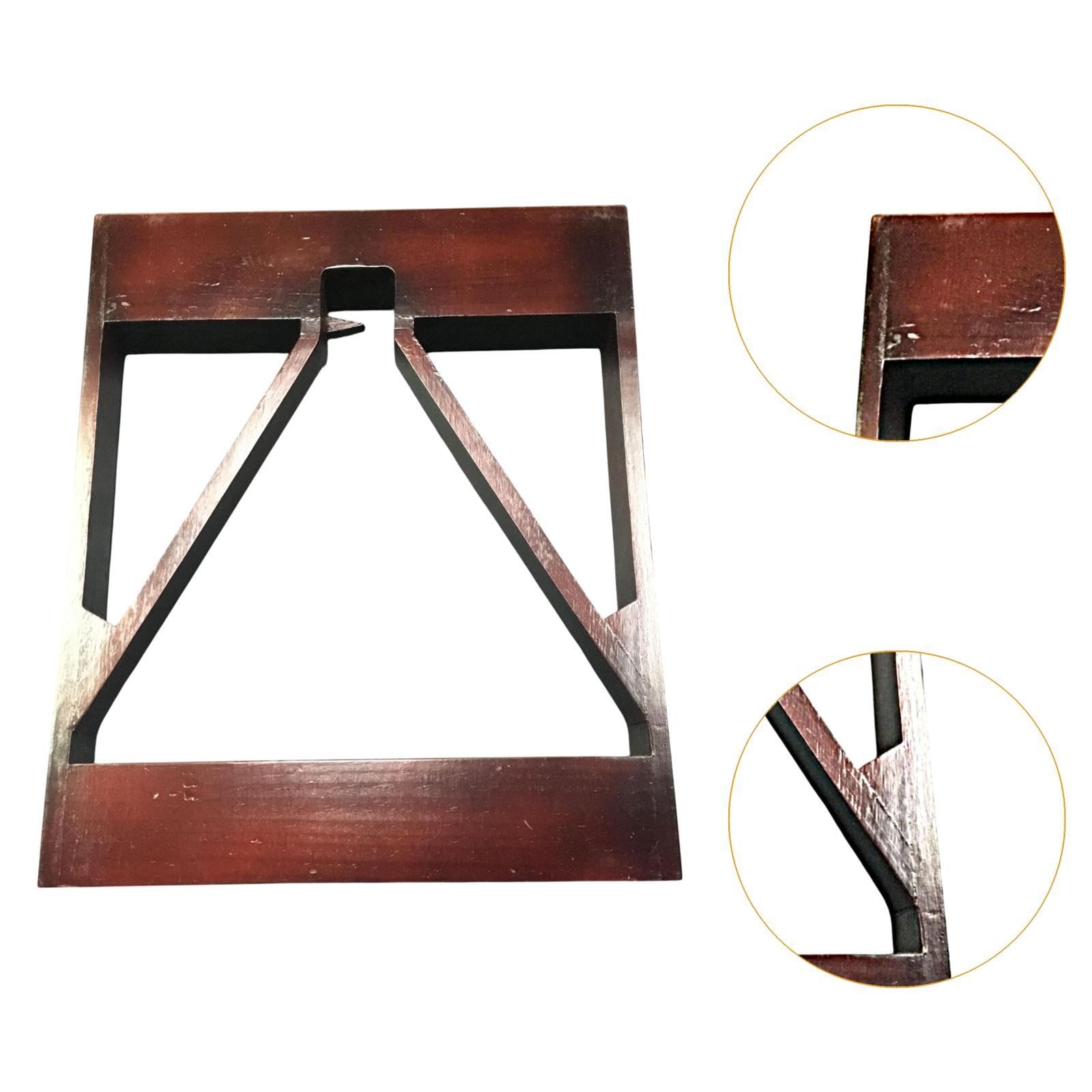 Vaveren Wood Billiard Ball Triangle Rack,Pool Table Ball Holder,Positioning Rack,Sturdy,Pool Ball Rack Billiard Accessories for Party