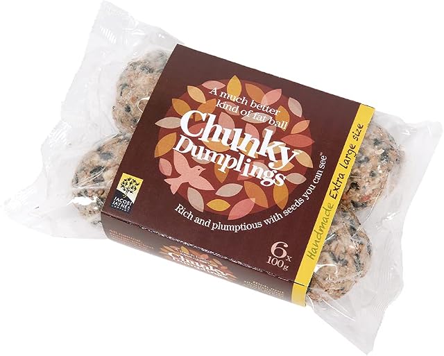 Jacobi Jayne Chunky Dumplings - No Net High Fat Premium Suet Balls - 6 X 100g