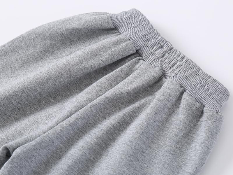 Toddler Baby Boys Girls Sweatpants Elastic Basic Long Pants Joggers Solid Color Soft Kids Youth Trousers with Pockets3