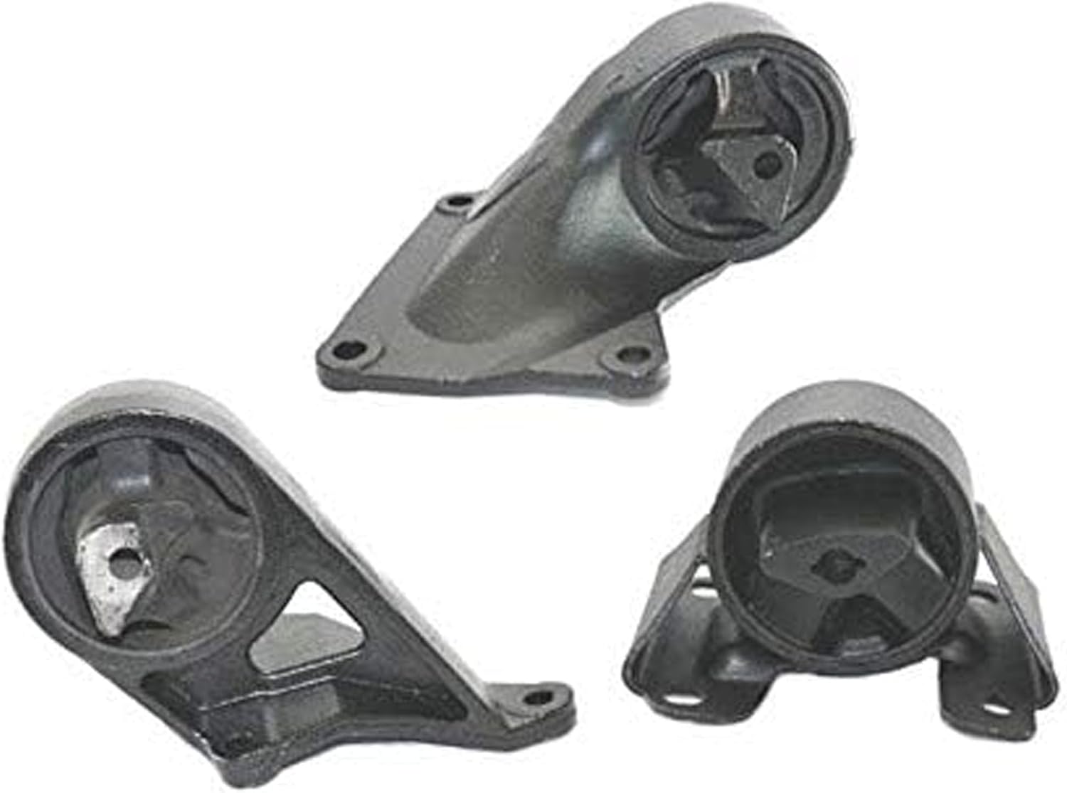 Replacement Part for Replacement Part for 99-04 Grand Cherokee 4x4 4 Wheel Drive Engine Motor 4.0L (3) Mount Kit All New