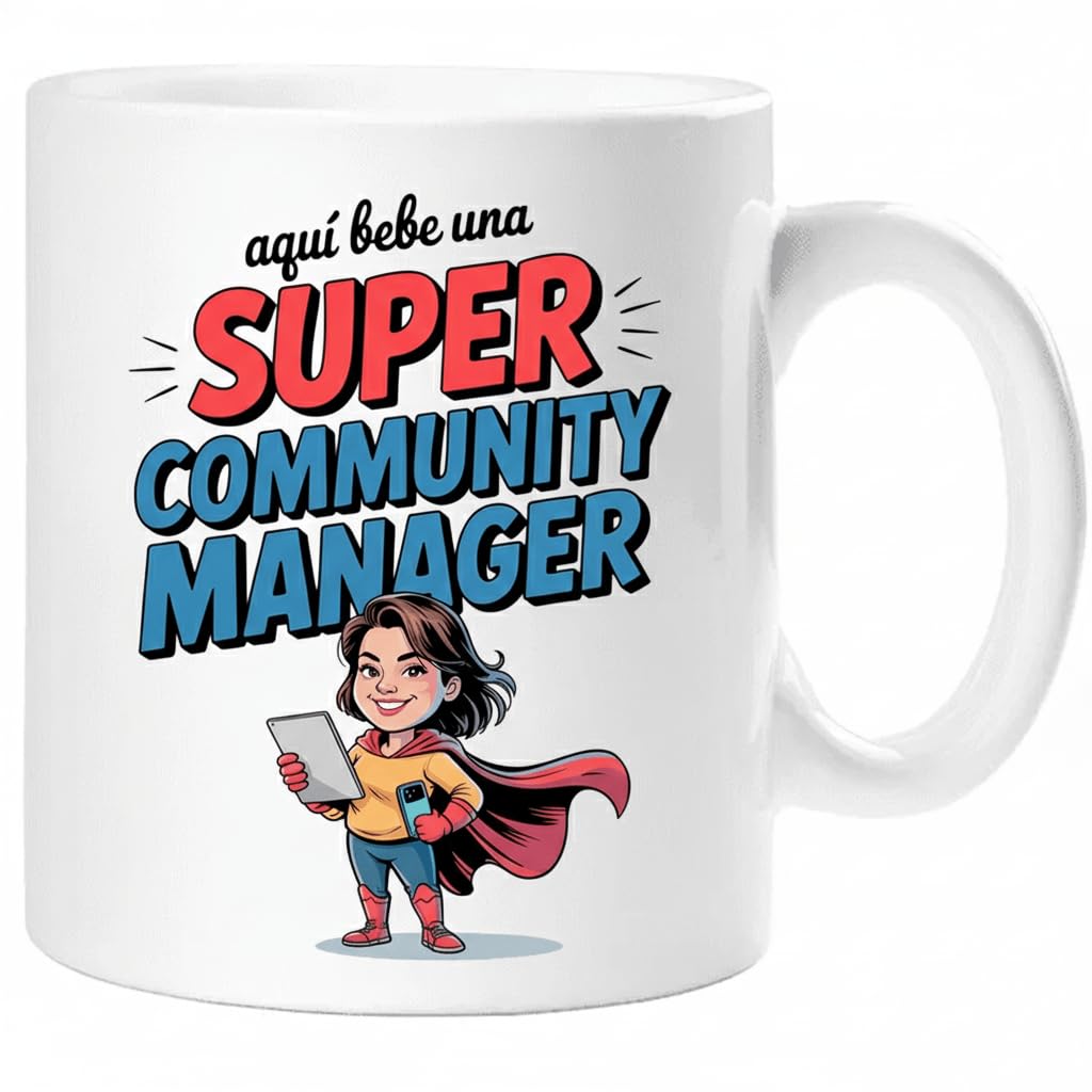 Taza SUPER POLICÍA – Regalo Original para POLICÍA | Taza de Cerámica 325ml con Diseño Superhéroe | Apta Microondas y Lavavajillas — view 53