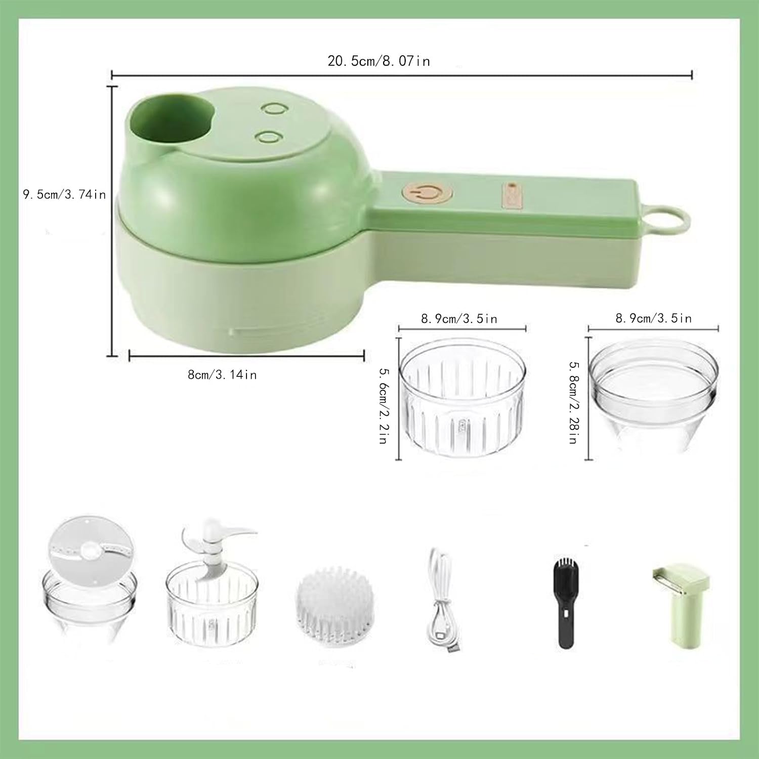 electric vegetable chopper multifunction product image 2
