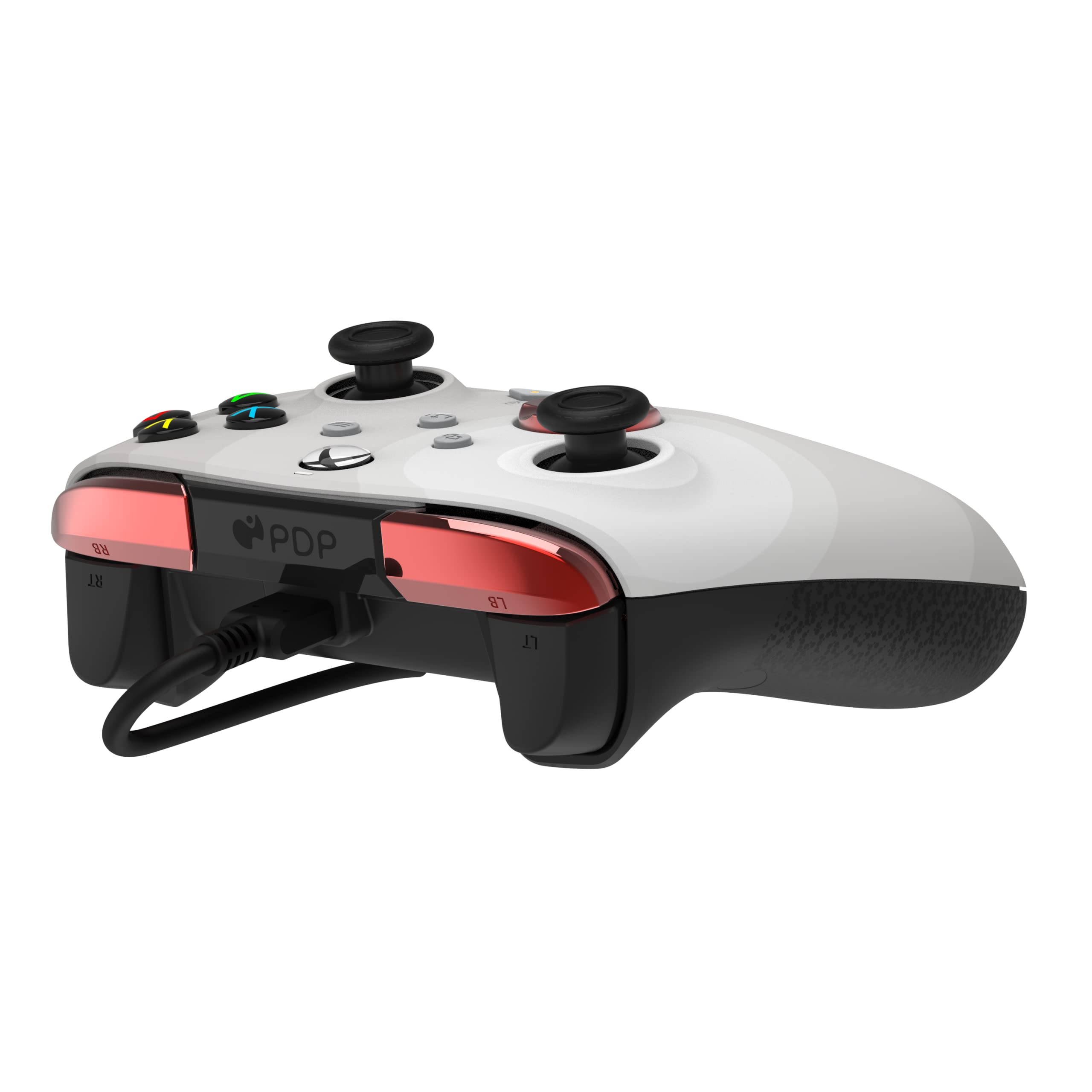 PDP REMATCH XBOX WIRED Controller RADIAL WHITE for Xbox Series X|S, Xbox One, Officially Licensed