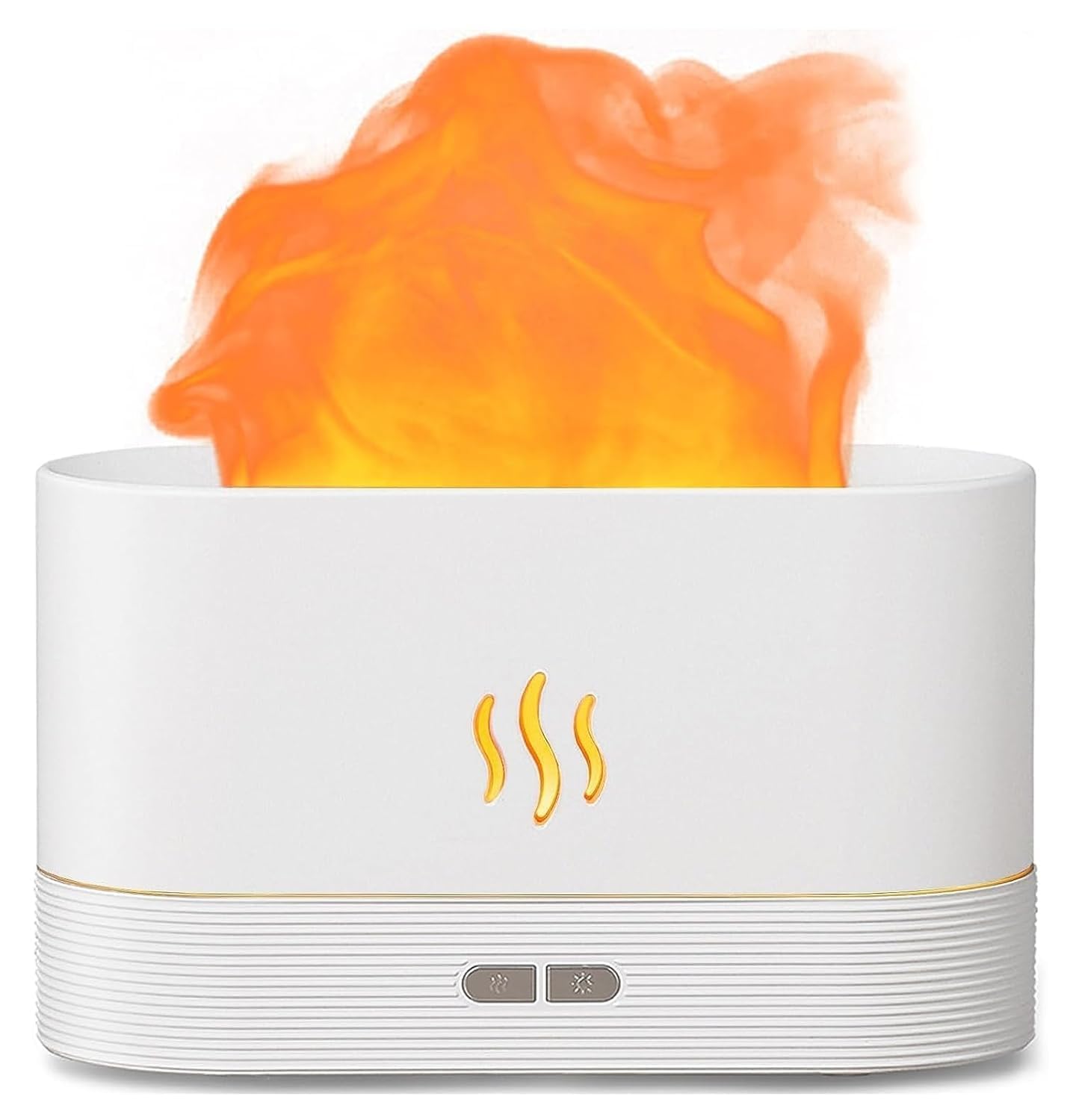 Flame Air Diffuser Humidifier for Essential Oils, Ultrasonic Aromatherapy Aroma Diffuser with Fire Mist Effect, 2 Brightness Modes, Auto Shut-Off, USB Powered-image-49