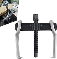 VKQTS 4" 2-Jaw Adjustable Car Bearing Puller - Inside/Outside Gear Puller Tool for Bearings & Flywheels