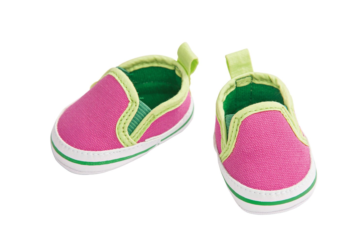 Heless 644Heless kolorowe pantofle dla lalki