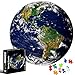 Puzzle Redondo 1000 piezas,Rompecabezas Redondo,Puzzle Adultos,Para Educativo El Alivio del Estrés Circular Desafío Intelectual Juegos Niños Adultos (Tierra)