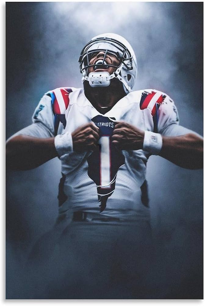 Amazon.co.jp: アメリカンフットボール選手 カム・ニュートン