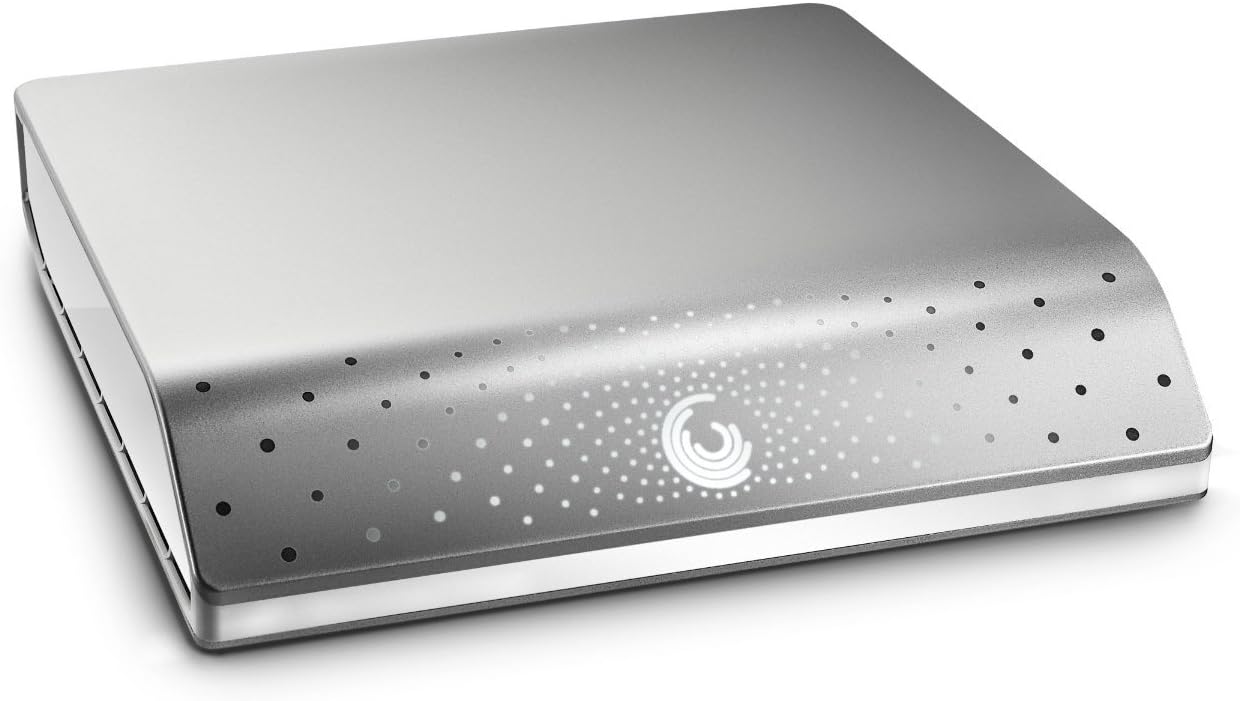 Seagate FreeAgent Desk 500 GB External Hard Drive Silver