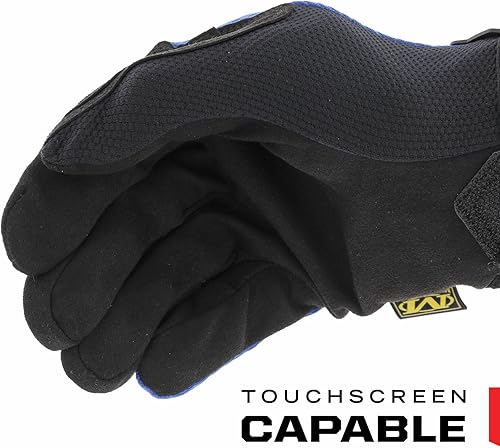 Miniatura 8 de Mechanix Wear The Original - Guantes de trabajo de cuero sintético con ajuste seguro, guantes de seguridad durables multiusos con dedos táctiles
