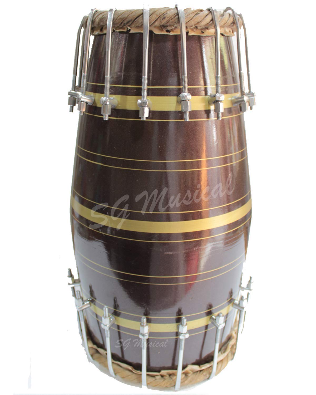 Music Mango Wood Mridangam śruba dostrojona