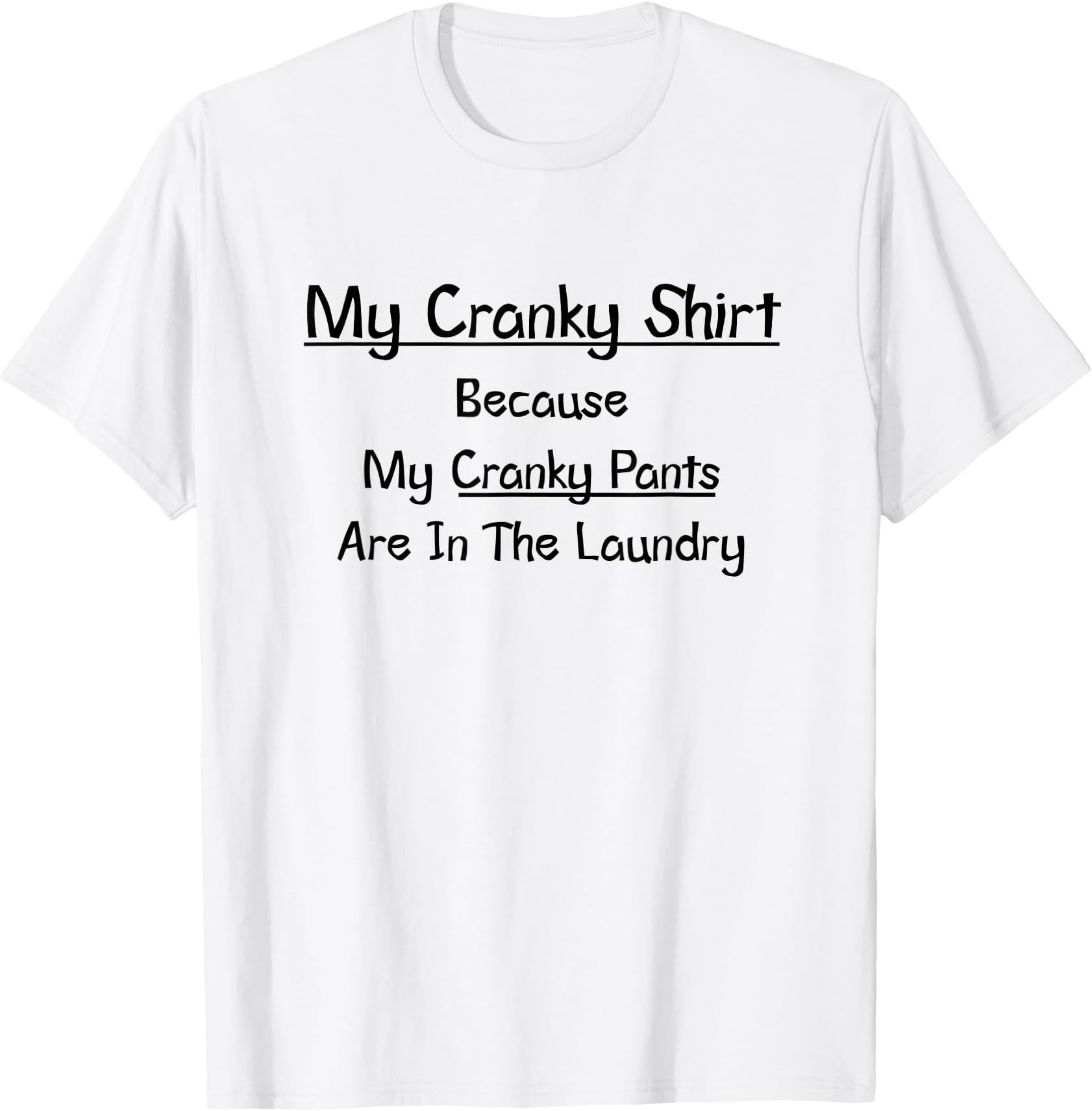 クランキーシャツ クランクパンツ 怒った顔 面白い ギフト Tシャツ
