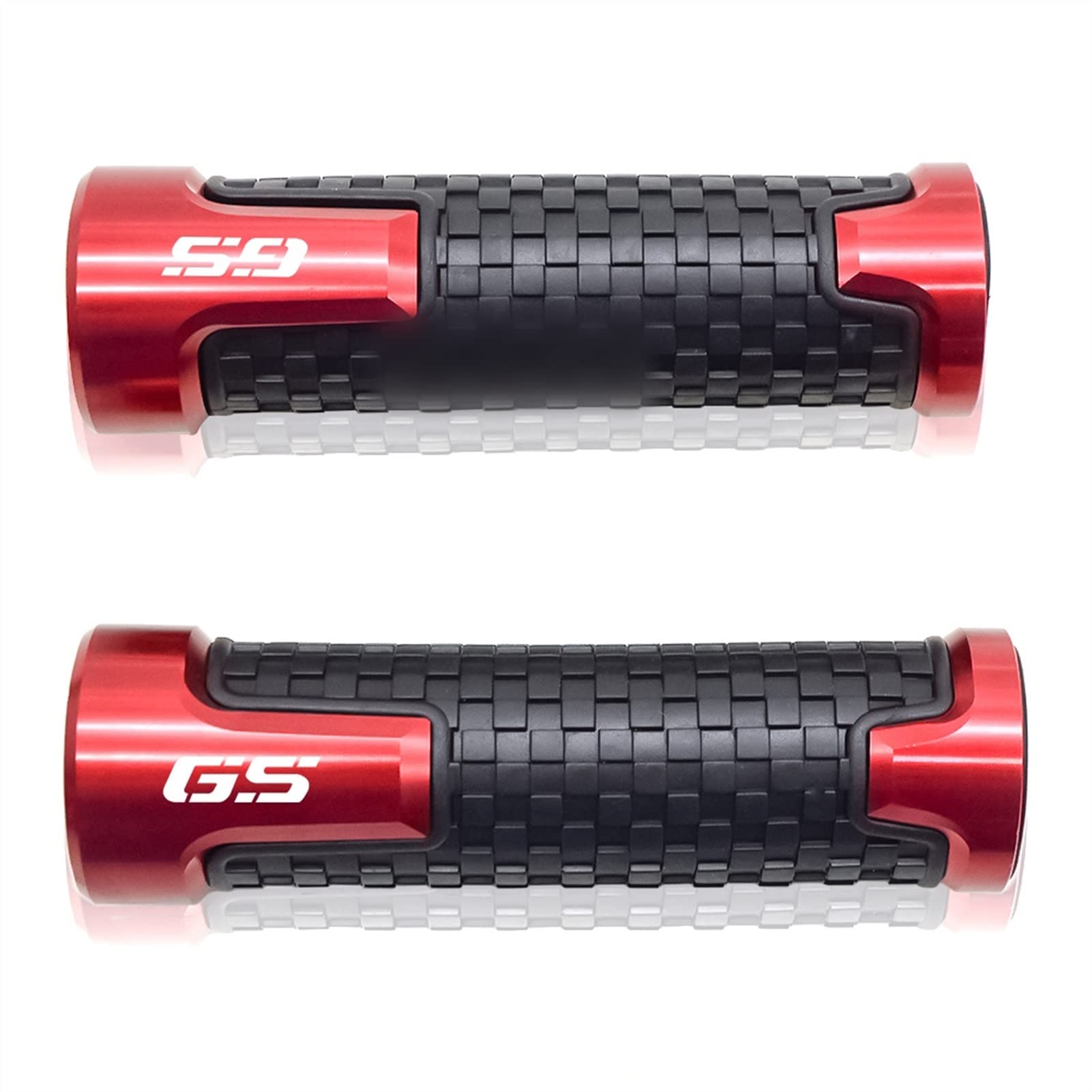 Per BMW G 310 GS Moto Manopola Manubrio Gomma CNC Lega Per BMW G 310 GS Moto Manopola Manubrio Gomma CNC Lega