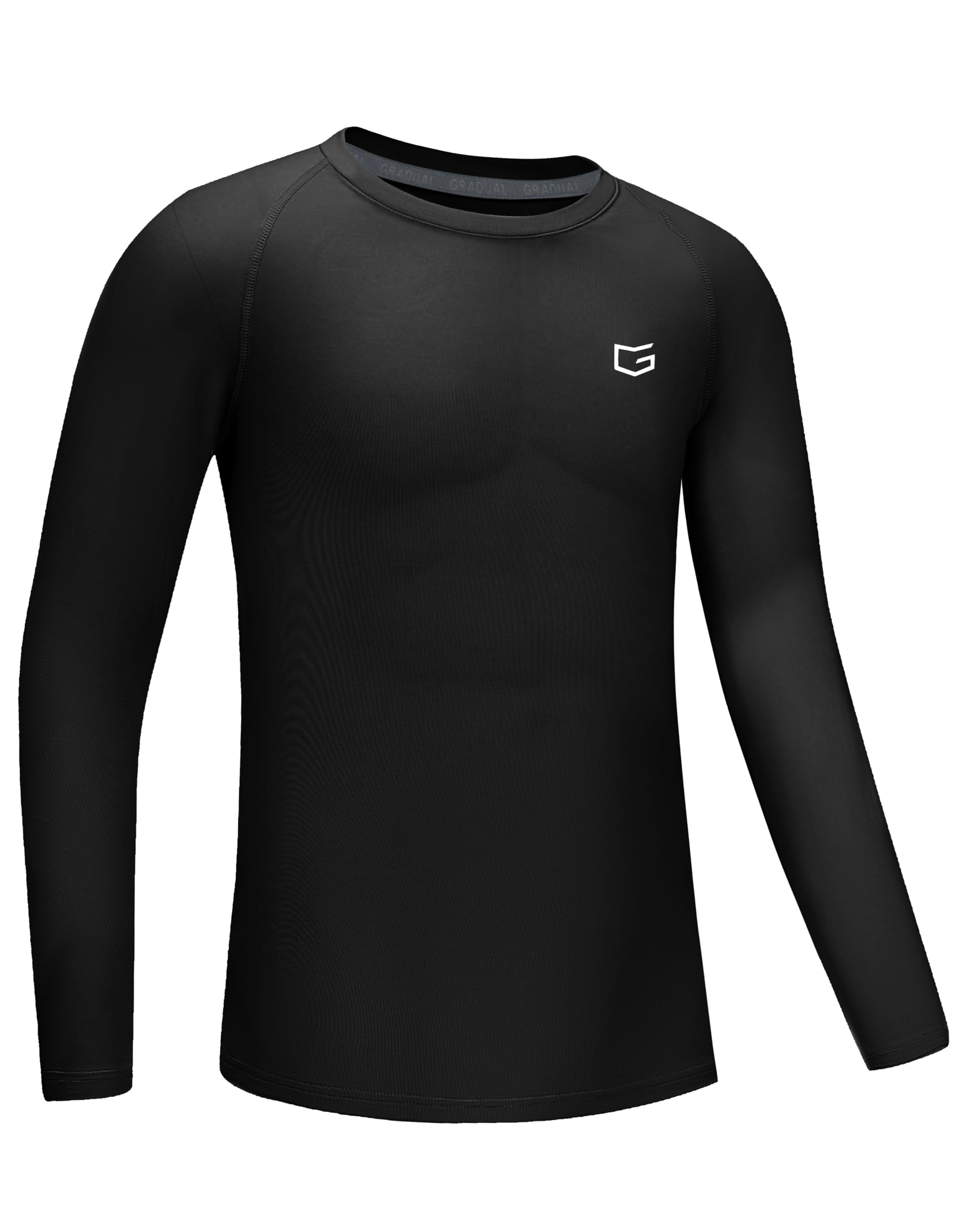 G Gradual Boys Youth Compression Shirt Long Sleeve