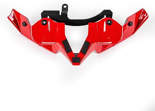 Miniatura 6 de Kit decorativo para carenado inferior de motocicleta para rueda delantera, pico y cono de nariz, aletas aerodinámicas, kit decorativo compatible con