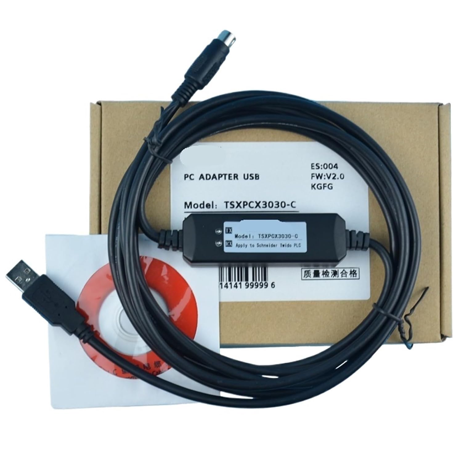 1pc Suitable for TSX/TWIDO/Premium Series Programming Cable Download line TSXPCX3030-C