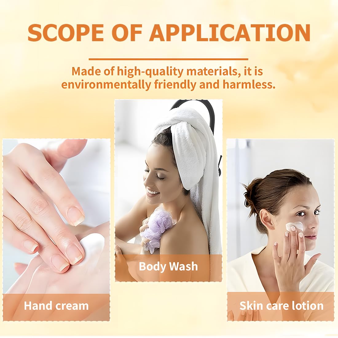 6 flaconi vuoti con pompa airless da 50 ml, flaconi con pompa airless ricaricabili, erogatori di crema ricaricabili con imbuto, adesivi per cosmetici, creme, lozioni
