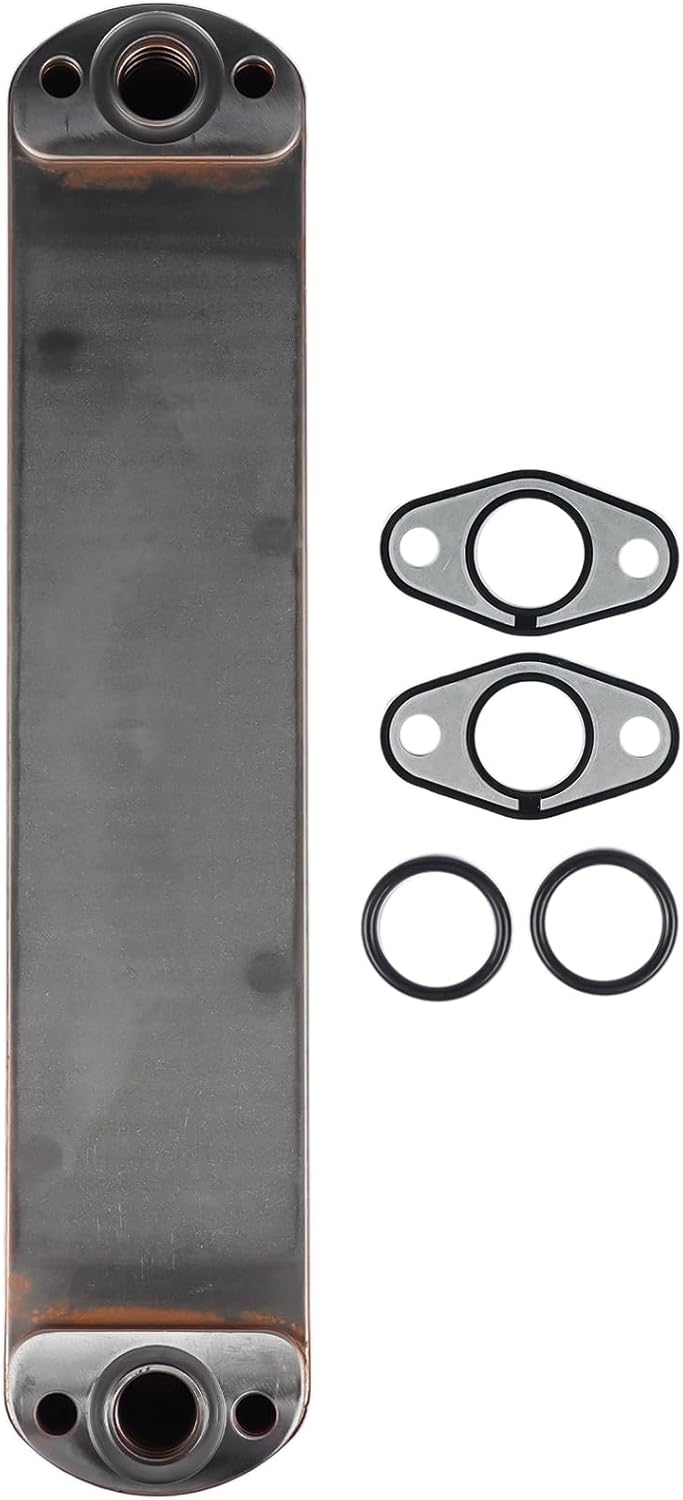 GELUOXI Oil Cooler with Gaskets Replacement for Cummins Diesel Engine 15L ISX QSX QSX15 ISX15 2008-2015 4965487