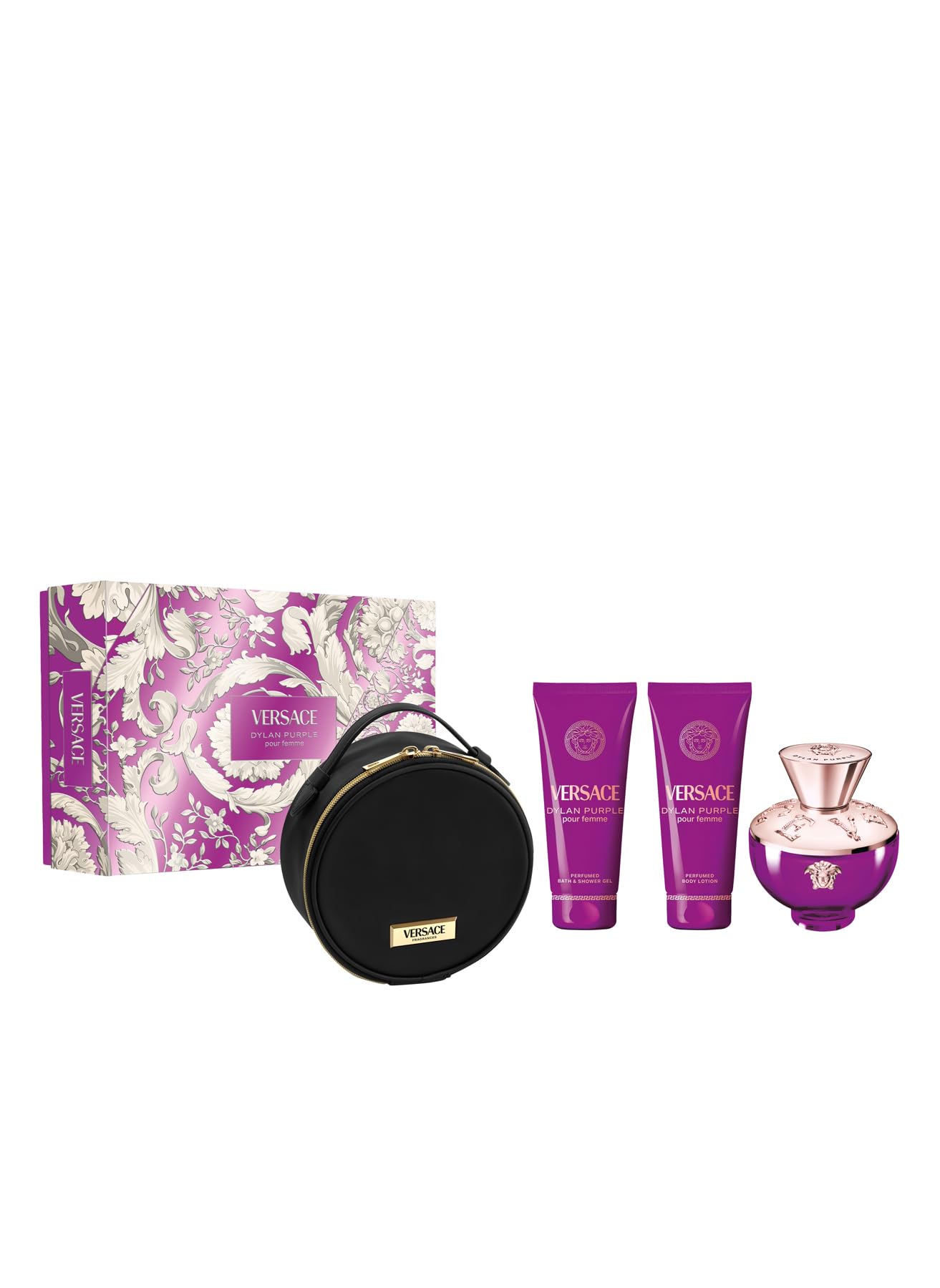 Versace Dylan Purple EDP Lot de 4 parfums pour femme