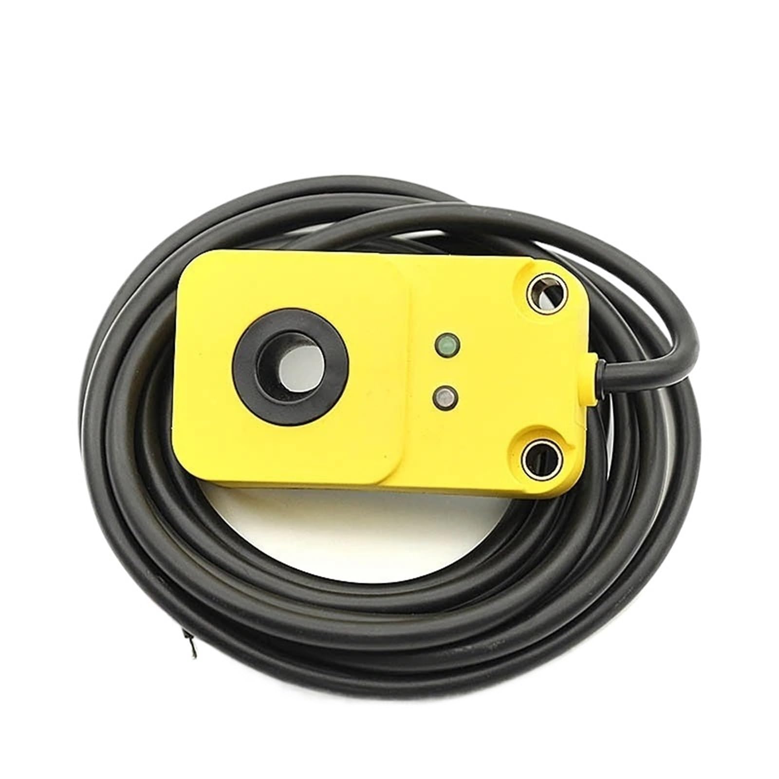 SBSSYVLMV 2PCS Annular Inductive Proximity Switch Metal Induction Three Wire NPN DC AC Object Velocity Detection Sensor BHA06NZ(Bha15nz 15mm Npn Ope)