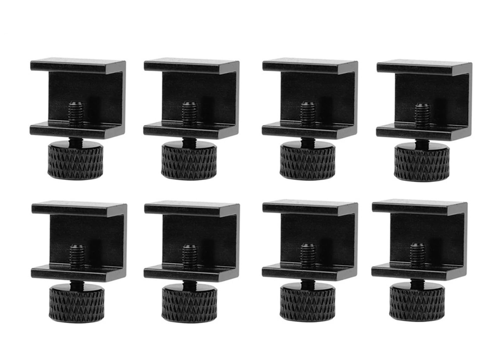 8 Stück Glas-Heizbett-Clips, verstellbar, für Ender 3/Pro/V2/3S, für Ender 5/CR-10, CR-20 PRO, CR-10S Pro 3D-Drucker, feste Clips