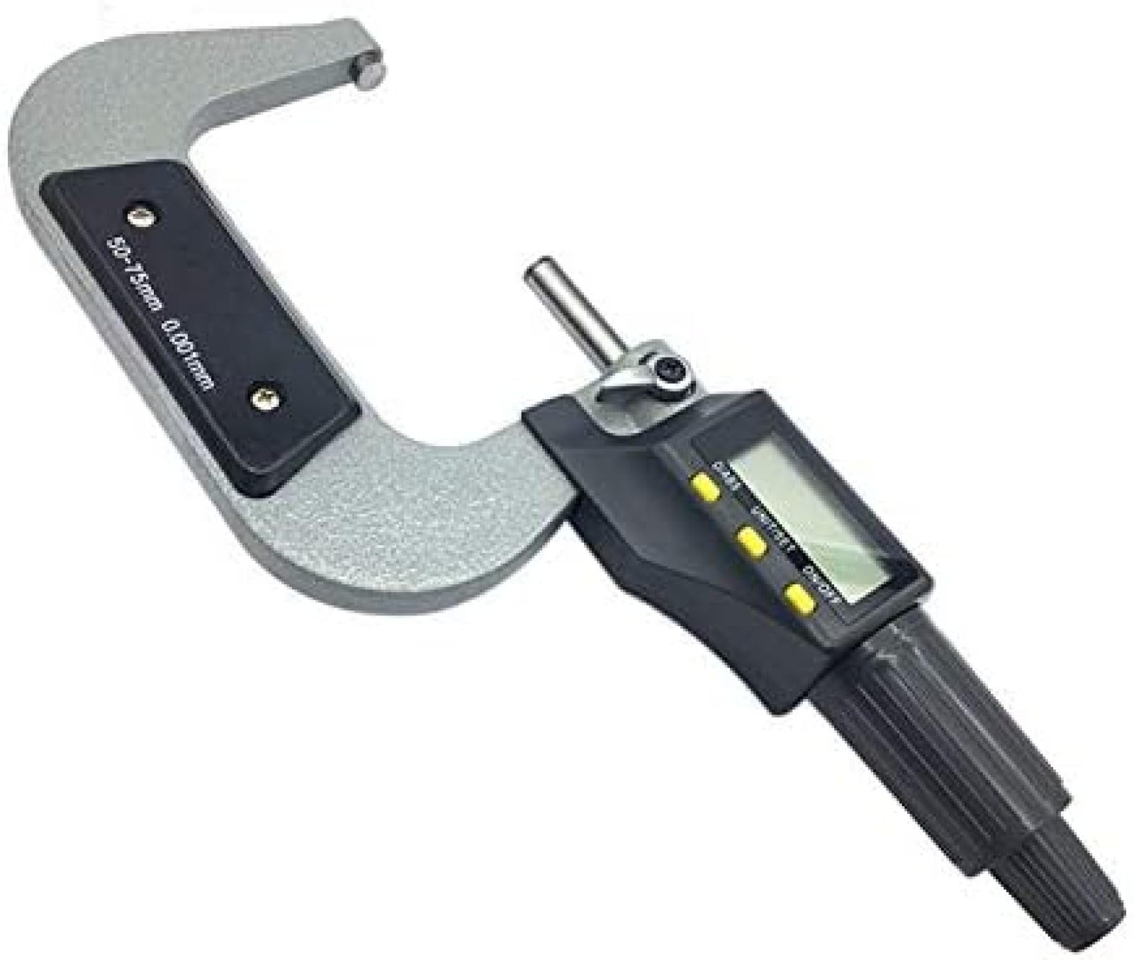 Micromètre électronique extérieur 0-25 mm 25-50 mm 50-75 mm 75-100 mm 0,001 mm Micromètre numérique Outil de mesure Micromètre numérique, 50 75 mm Standard
