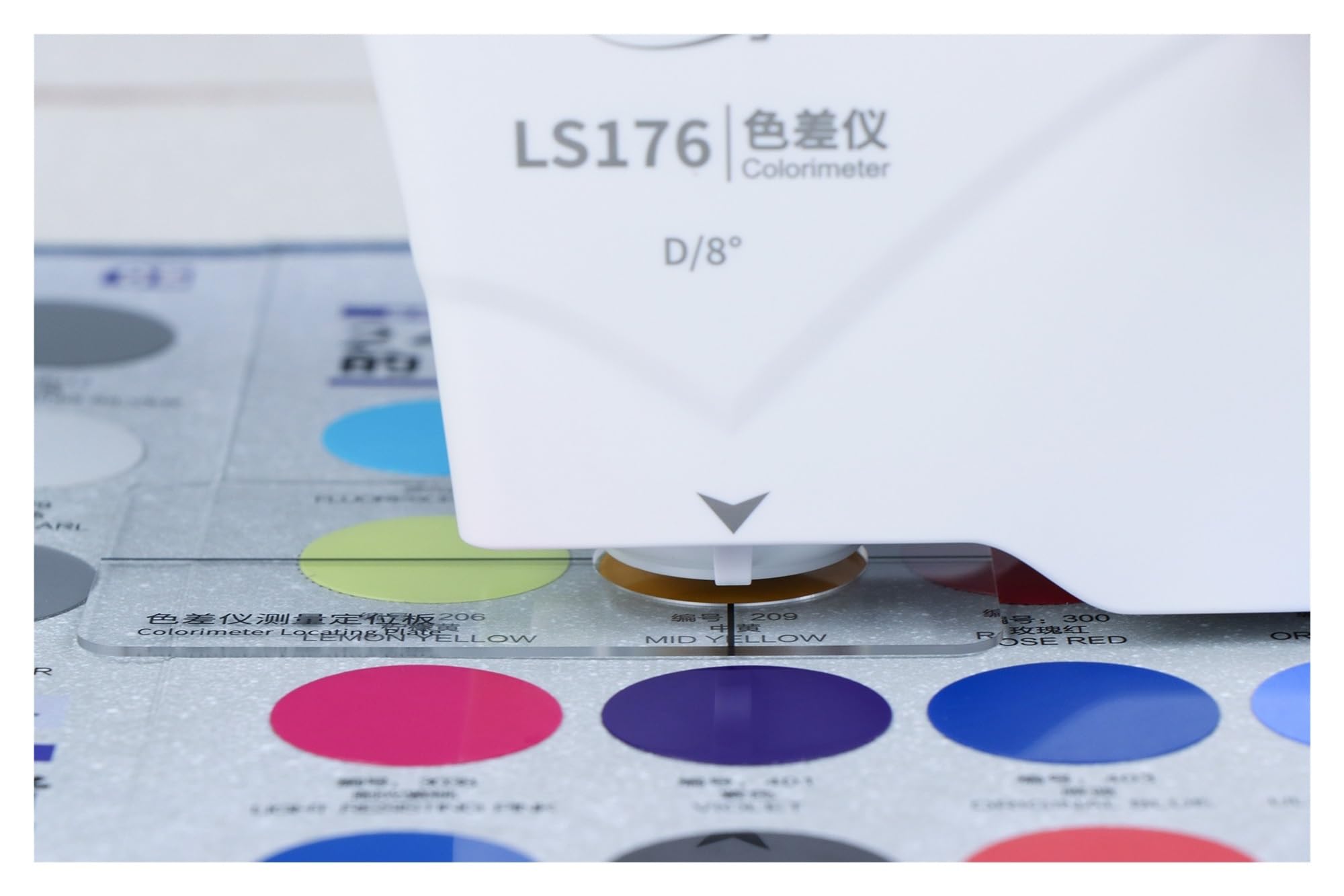 Espectrofotómetro, Colorímetro Portátil LS176 45/0 De 8 Mm Con Fuente Luz LED Espectro Completo