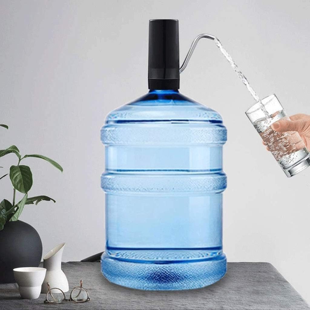 Bottle Water Pump - Dispenser Electric Drinking 5 Gallon Charging Portable for Home Kitchen Office