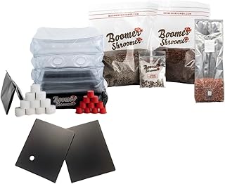 Boomer Shroomer Inflatable Monotub, Bulk & Spawn Bag Bundle