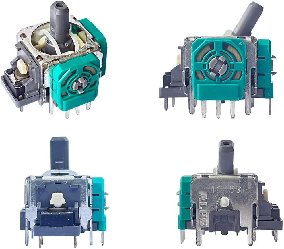 ElecGear US Replacement Analog Joystick - PS3 PS4 XONE Switch Accessories Tool kit 2PCs Replacement Analog Joystick for Swi