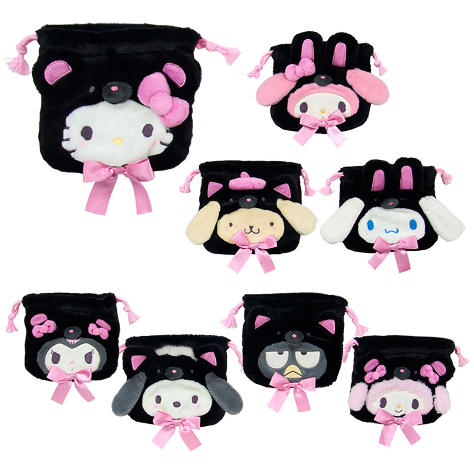 サンリオ まっくろあにまるず シークレット巾着 コンプリート 8種 Amazon.co.jp: サンリオ(SANRIO) シークレット巾着（まっくろあにまる