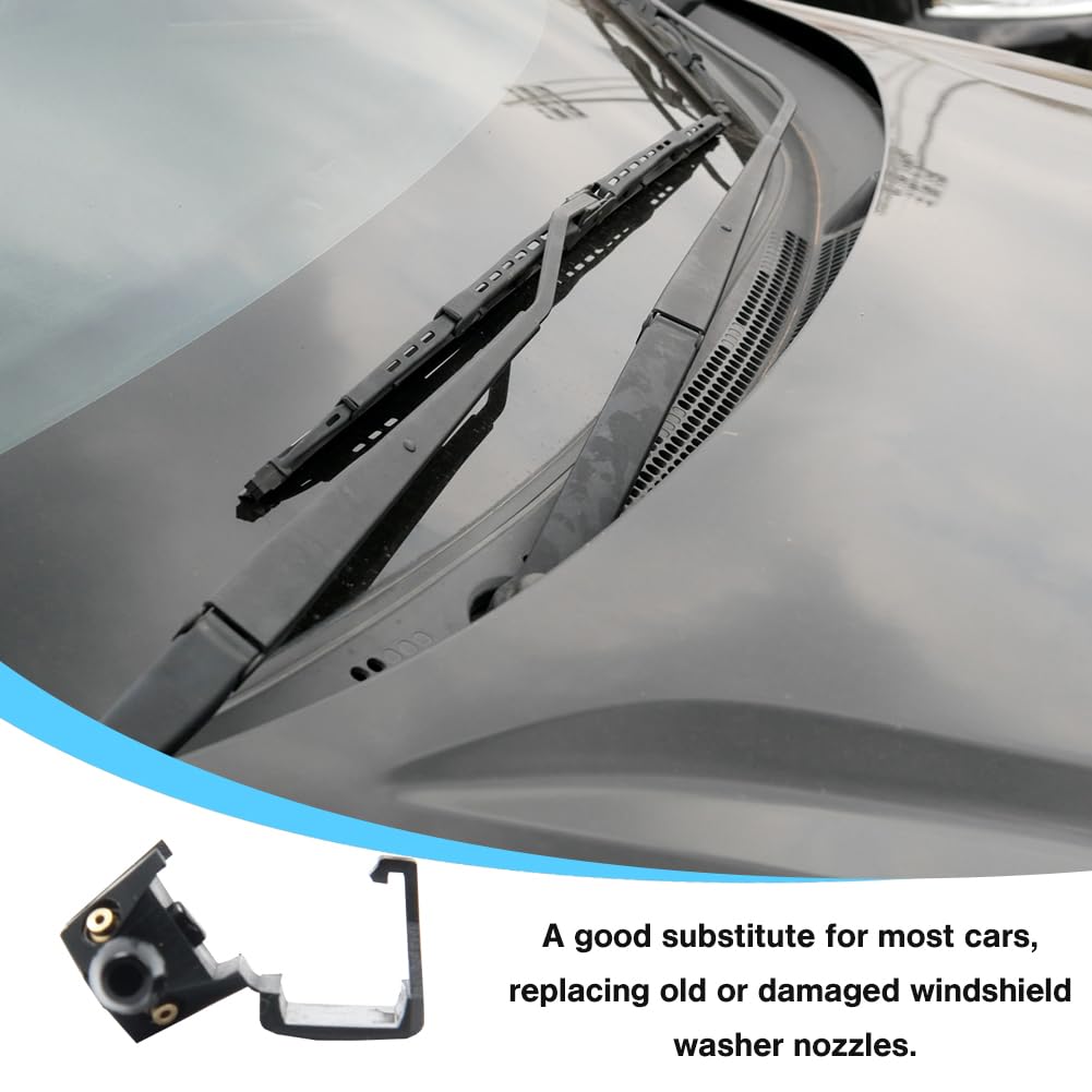 Jante Mazda 6 4 Pcs Buse De Lave Glace Arrière Plastique Universel Gicleur Essuie-Glace Buse Jet D'essuie Gicleur Lave Glace