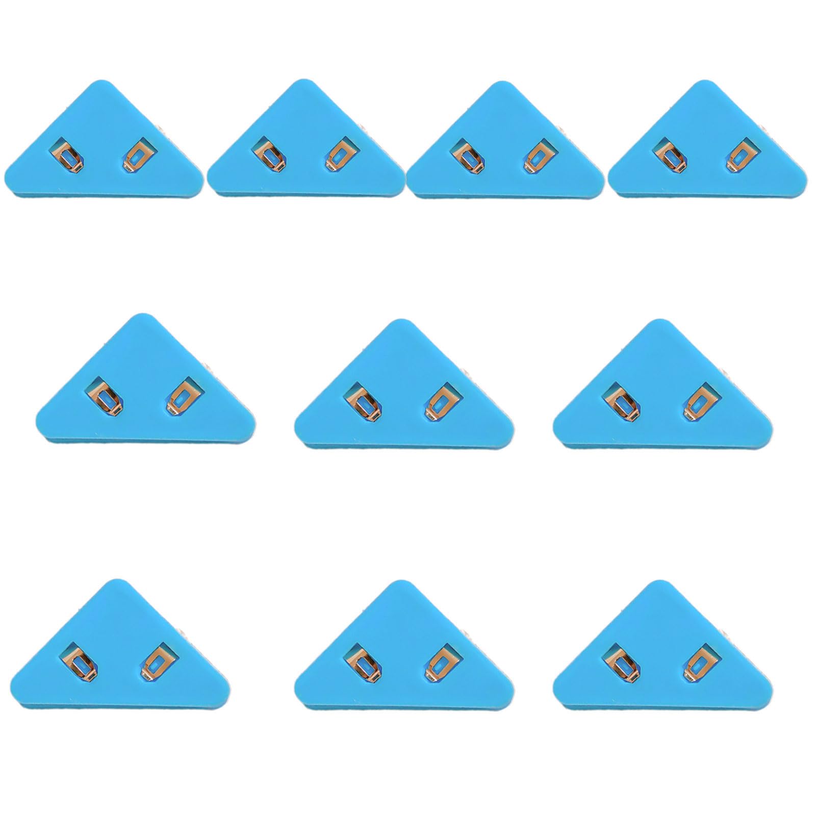 Maxtonser 10Piece Multipurpose Corner Clips For Document Organization NonRusting File Holders School Supplies